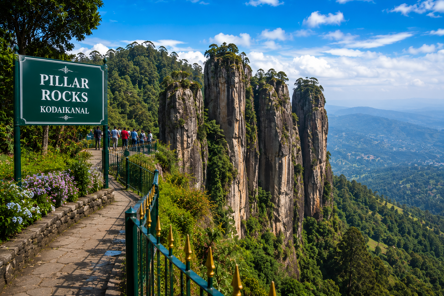 Pillar Rocks sightseeing viewpoint